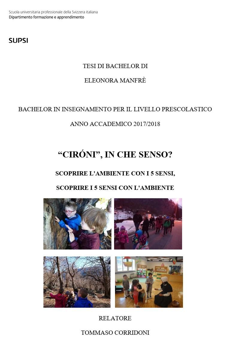 Cironi, in che senso?