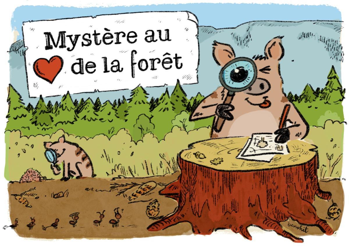 au coeur de la foret